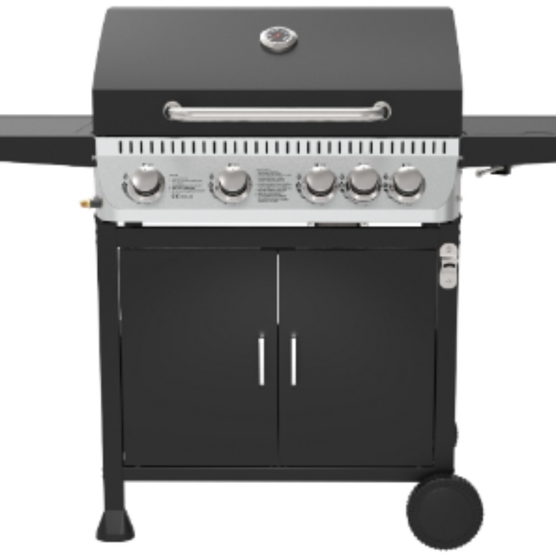 2022 Ny Moderne Høj kvalitet Udendørs Havegrill Brænder Gasgitre med Trolley Røgfri Grill Grill