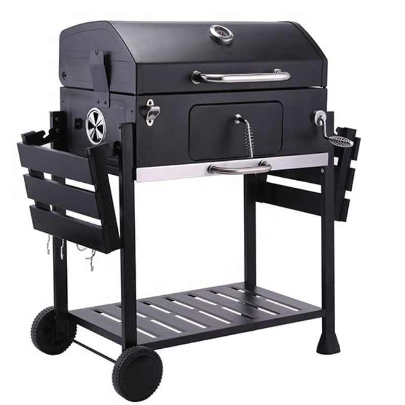 Moderne Kommerciel Stor Bærbar Udendørs Trækul Grill Baggård Party Grill med hylder