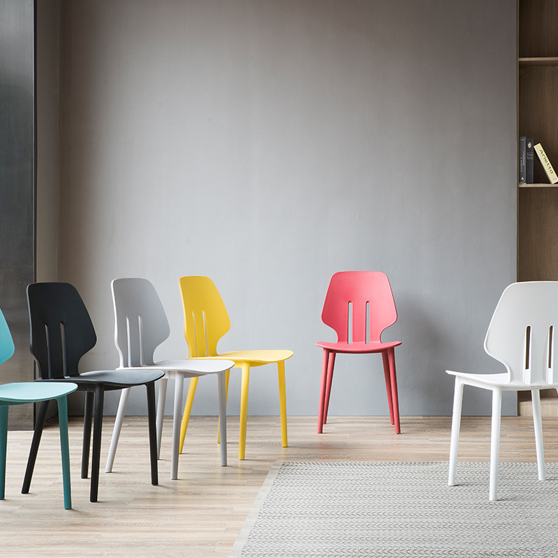 2022 Hot salg hjem møbler Italiensk moderne design spisestol høj kvalitet fuld plast stol