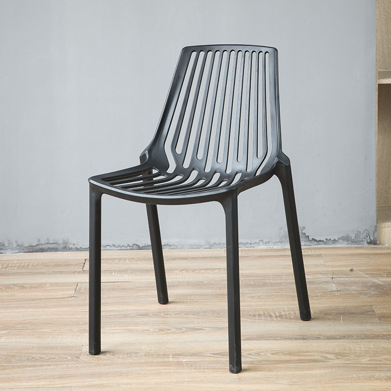 Udendørs fritidsrestaurant cafe spisestole moderne stue stacktable pp plast spisestol