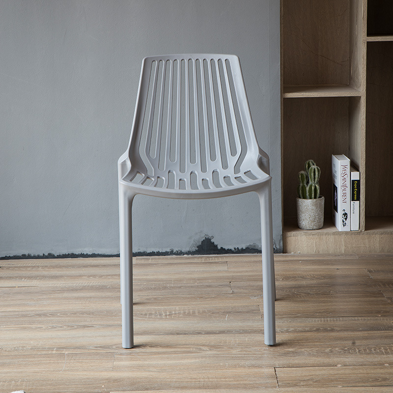 Udendørs fritidsrestaurant cafe spisestole moderne stue stacktable pp plast spisestol